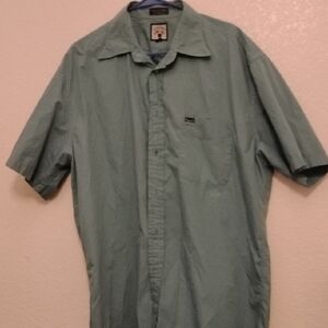 Faconnable Men's Teal Button Down Shirt